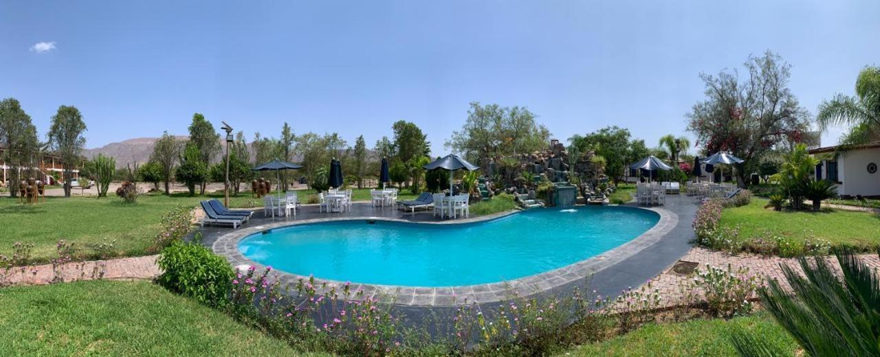 Отель Casa Hacienda Nasca Oasis Наска Экстерьер фото