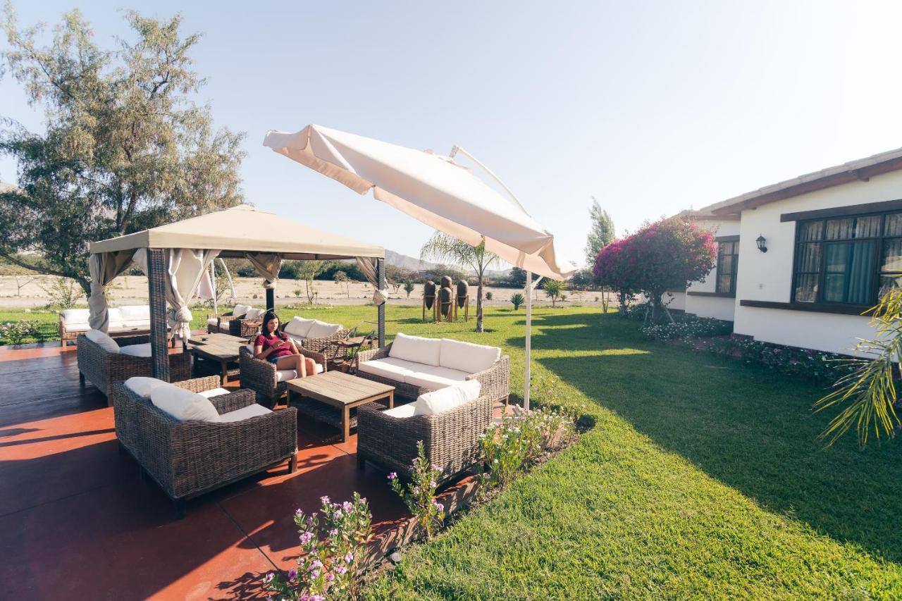 Отель Casa Hacienda Nasca Oasis Наска Экстерьер фото