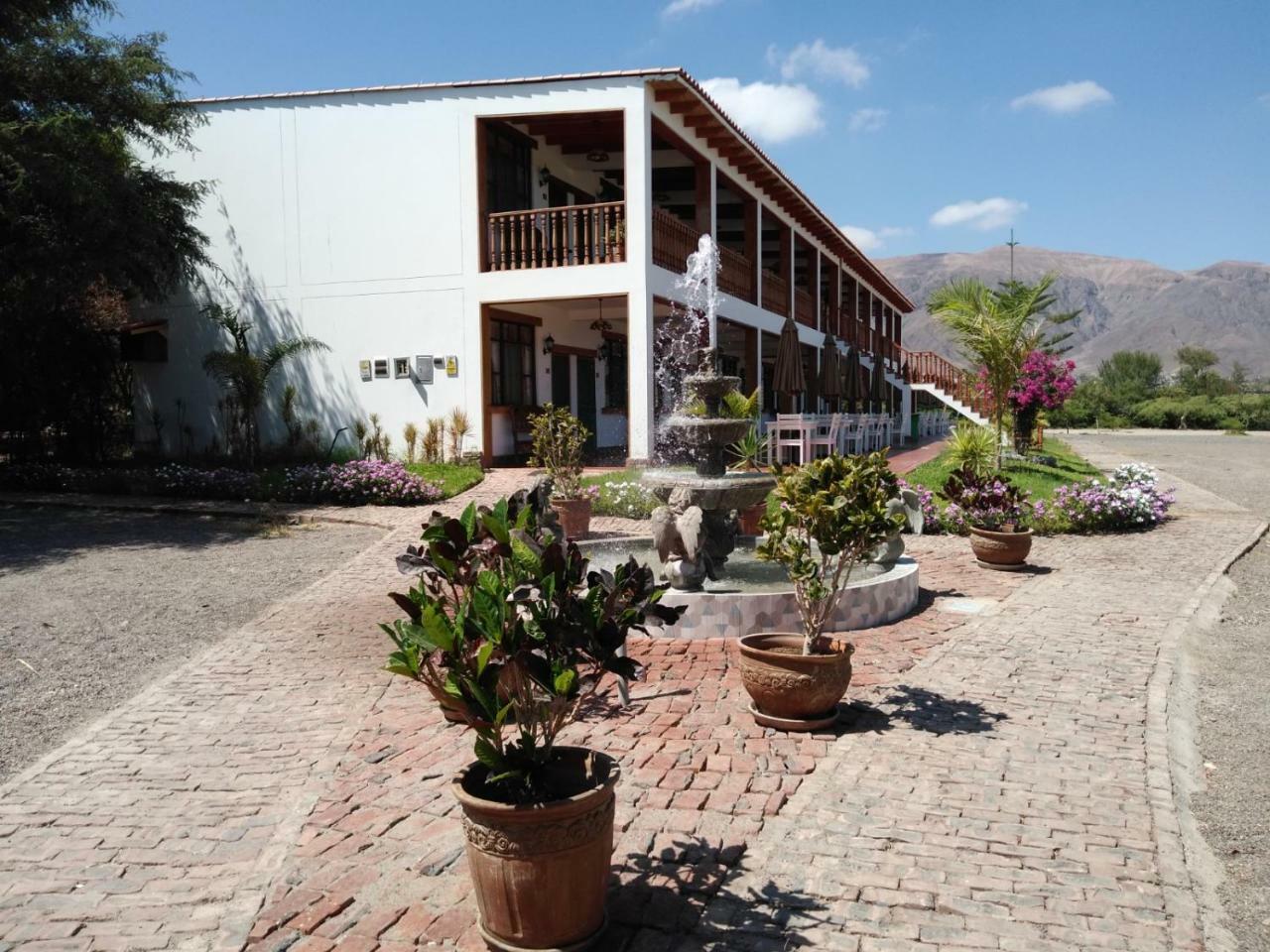 Отель Casa Hacienda Nasca Oasis Наска Экстерьер фото