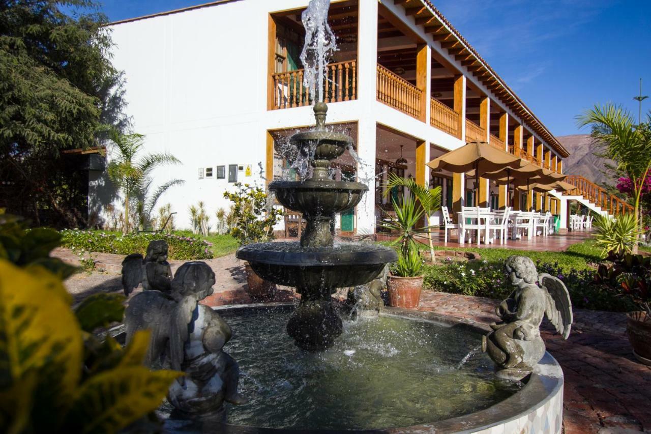 Отель Casa Hacienda Nasca Oasis Наска Экстерьер фото