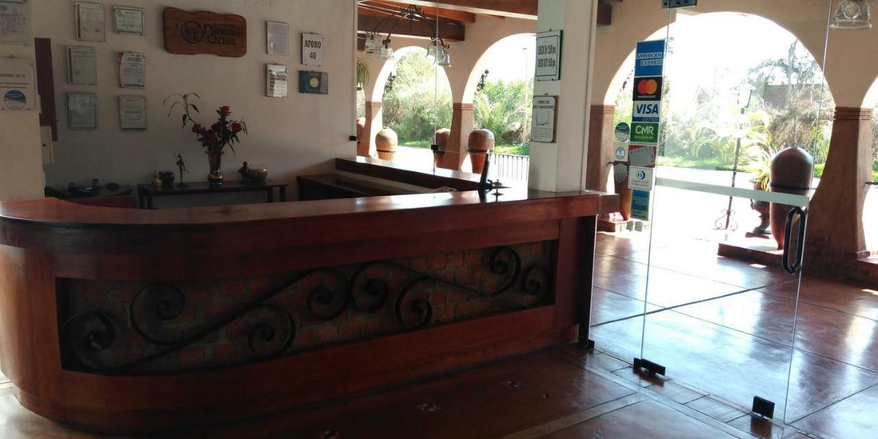 Отель Casa Hacienda Nasca Oasis Наска Экстерьер фото