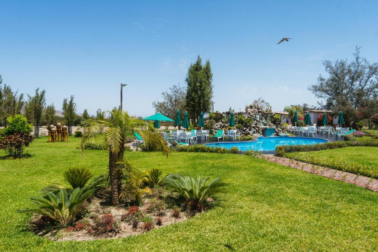 Отель Casa Hacienda Nasca Oasis Наска Экстерьер фото